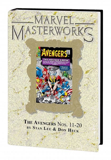 Cover Art for MARVEL MASTERWORKS THE AVENGERS HC VOL 02 DM VARIANT