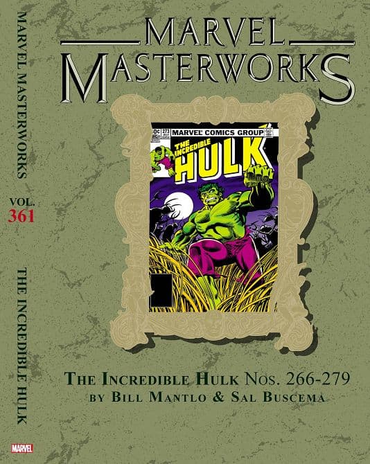 Cover Art for MARVEL MASTERWORKS THE INCREDIBLE HULK HC VOL 18 DM VARIANT