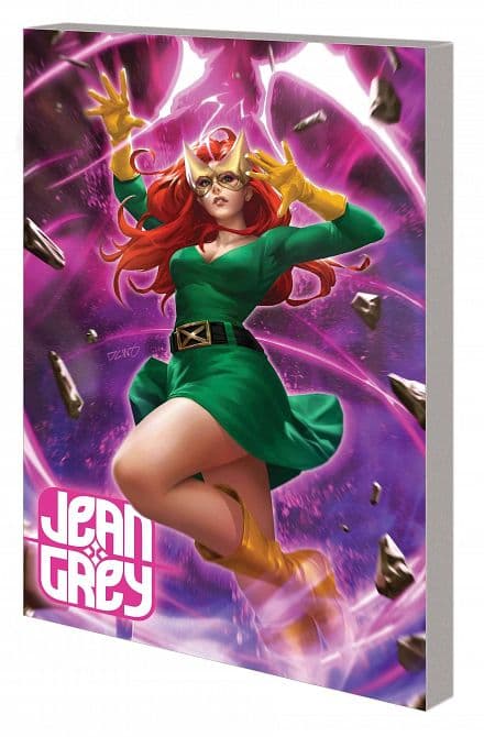 Cover Art for JEAN GREY FLAMES OF FEAR TP