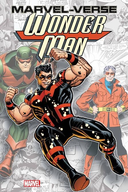 Cover Art for MARVEL-VERSE WONDER MAN TP