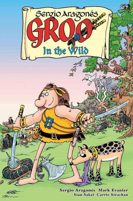 Cover Art for GROO IN WILD TP
