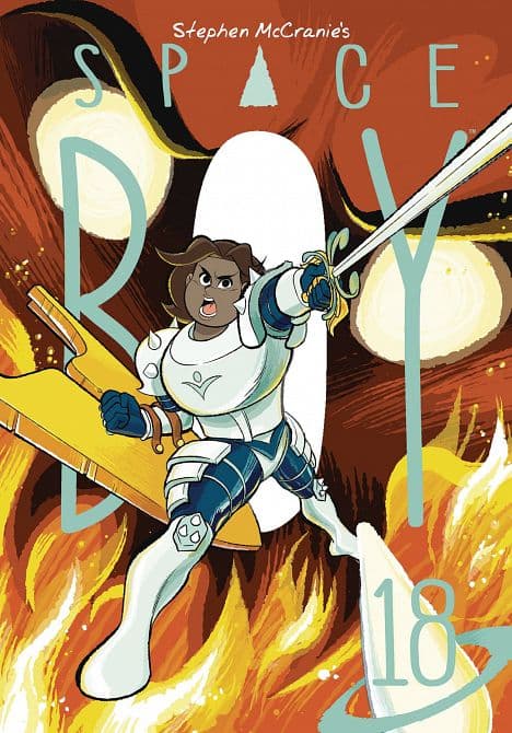 Cover Art for STEPHEN MCCRANIE`S SPACE BOY TP VOL 18
