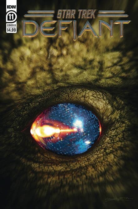 Cover Art for STAR TREK DEFIANT