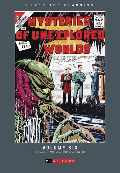 Cover Art for SILVER AGE CLASSICS MYSTERIES UNEXPLORED WORLDS HC VOL 06