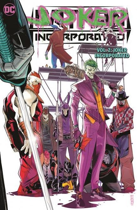 Cover Art for BATMAN INCORPORATED ( 2022 ) HC VOL 02 JOKER INCORPORATED