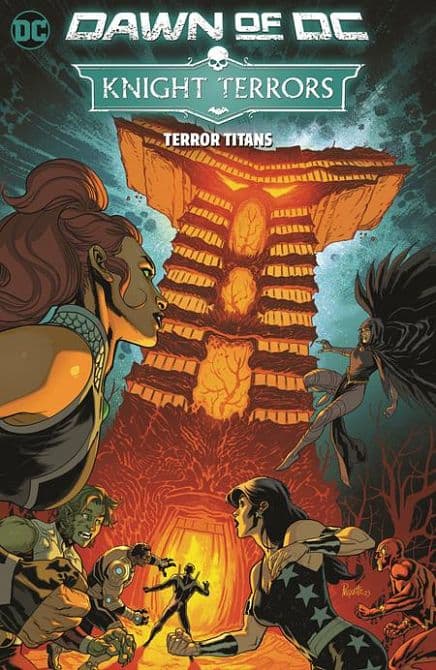 Cover Art for KNIGHT TERRORS TERROR TITANS HC