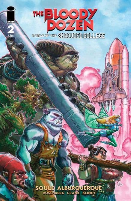 Cover Art for BLOODY DOZEN A TALE OF THE SHROUDED COLLEGE