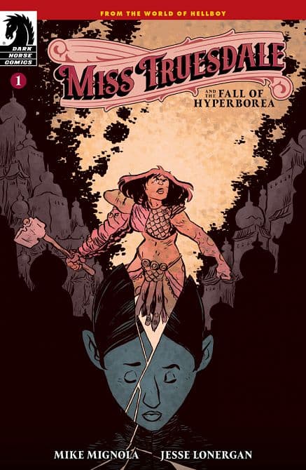 Cover Art for MISS TRUESDALE & THE FALL OF HYPERBOREA ( 2023 )