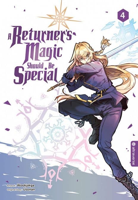 Cover Art for A RETURNER’S MAGIC SHOULD BE SPECIAL