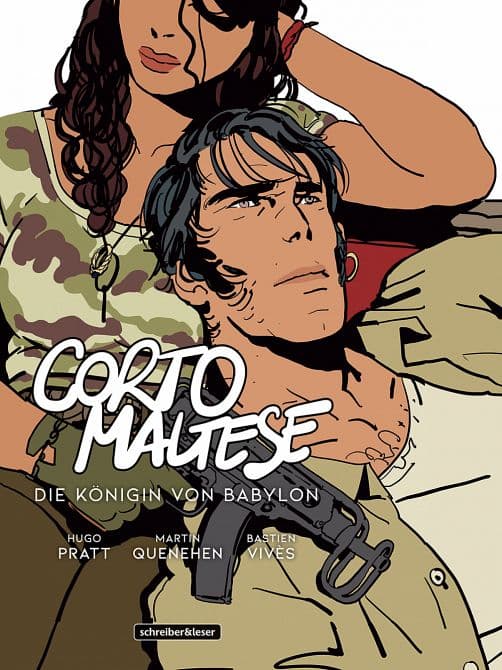 Cover Art for CORTO MALTESE-DIE KÖNIGIN VON BABYLON