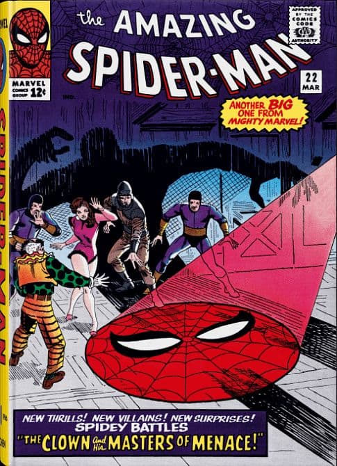 Cover Art for THE MARVEL COMICS LIBRARY SPIDER-MAN