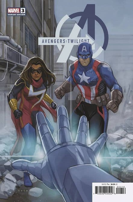 Cover Art for AVENGERS TWILIGHT
