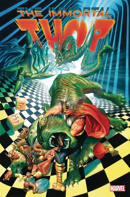 Cover Art for IMMORTAL THOR