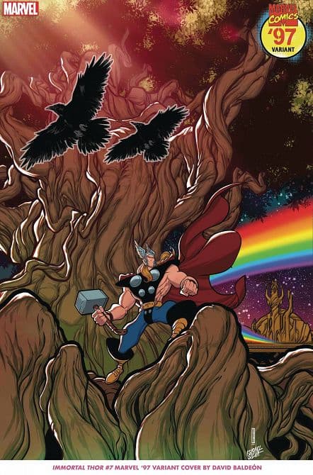 Cover Art for IMMORTAL THOR
