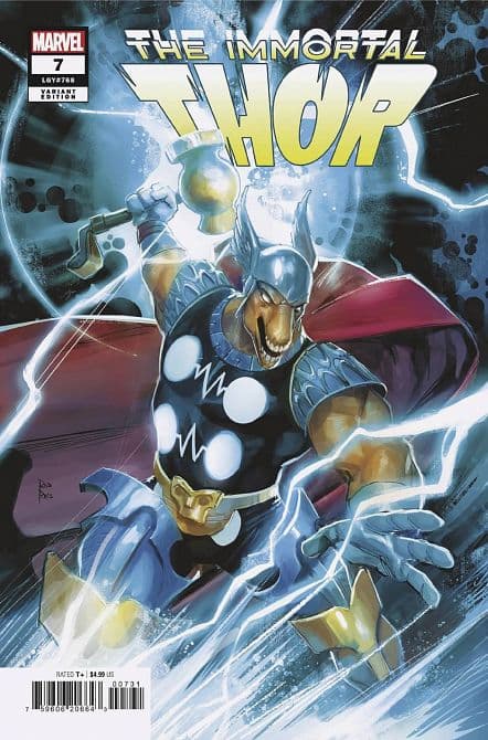 Cover Art for IMMORTAL THOR