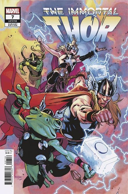 Cover Art for IMMORTAL THOR