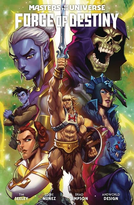 Cover Art for MASTERS OF UNIVERSE FORGE OF DESTINY TP