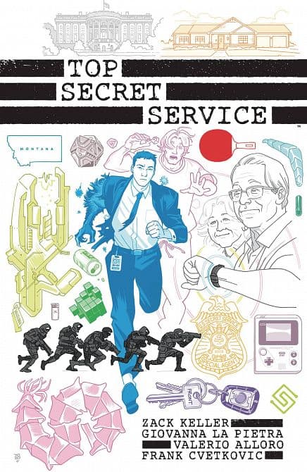 Cover Art for TOP SECRET SERVICE TP
