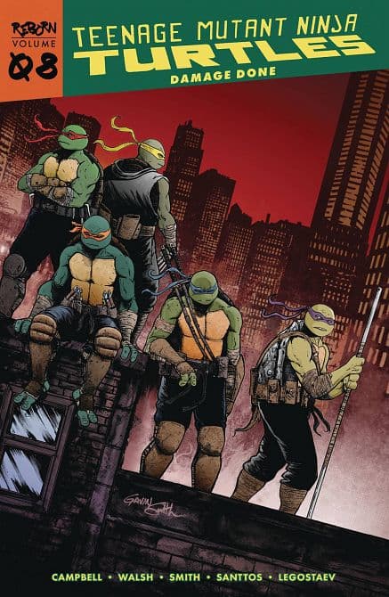 TEENAGE MUTANT NINJA TURTLES REBORN TP VOL 08