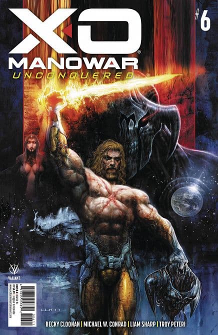 Cover Art für X-O MANOWAR UNCONQUERED
