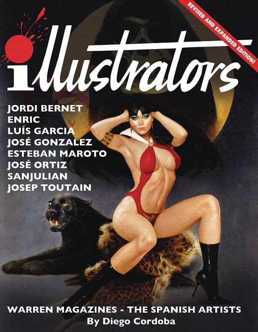 Cover Art for WARREN MAGAZINES SPANISH ARTISTS REVISED & EXPANDED HC