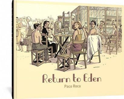 Cover Art for RETURN TO EDEN HC