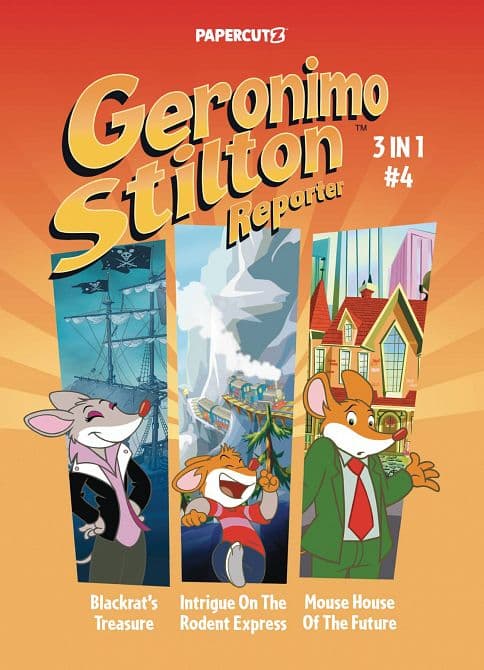 Cover Art for GERONIMO STILTON REPORTER 3IN1 GN VOL 04