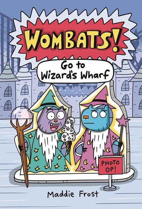 Cover Art for WOMBATS YR HC GO TO WIZARDS WARF