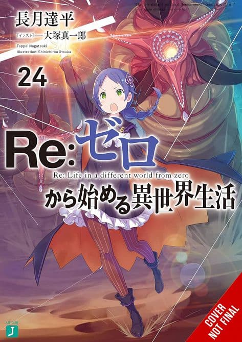 Cover Art for RE ZERO SLIAW LIGHT NOVEL SC VOL 24