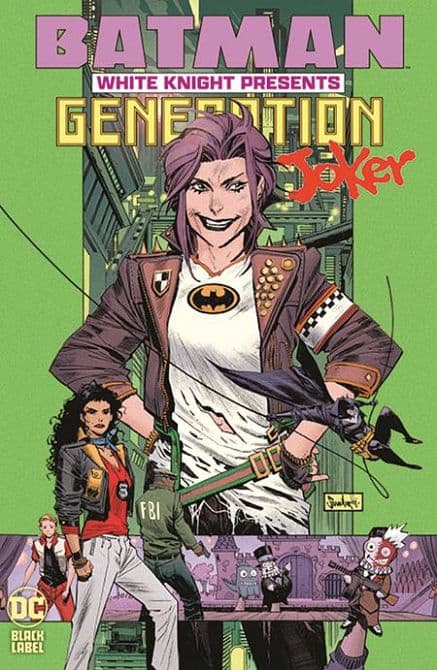 Cover Art for BATMAN WHITE KNIGHT PRESENTS GENERATION JOKER HC