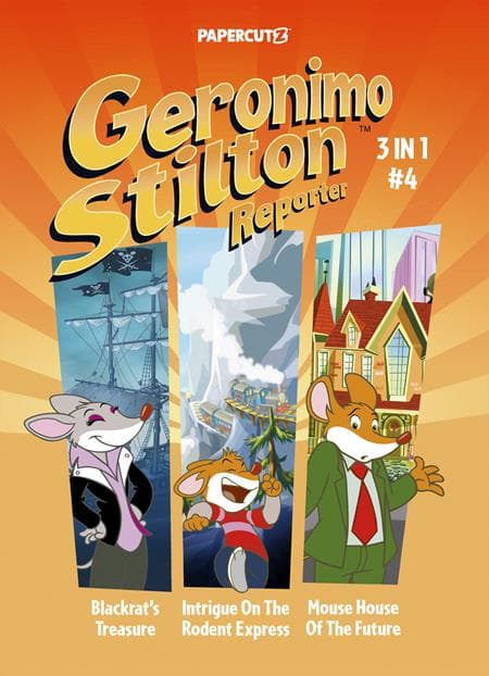 Cover Art for GERONIMO STILTON REPORTER 03 IN 01 TP VOL 04