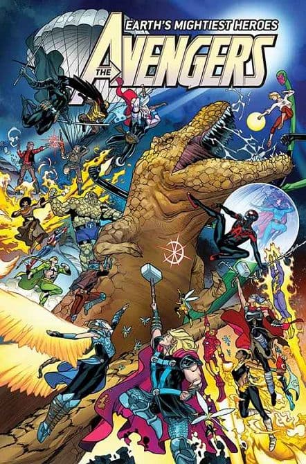 Cover Art for AVENGERS PAPERBACK ( HC )