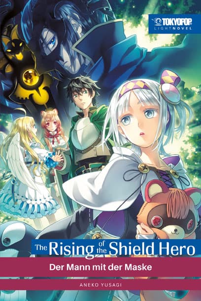 Cover Art for THE RISING OF THE SHIELD HERO LIGHT NOVEL