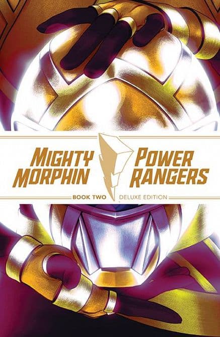 Cover Art for MIGHTY MORPHIN POWER RANGERS DELUXE EDITION HC BOOK 02