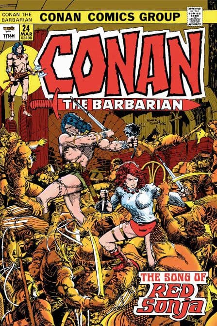 CONAN BARBARIAN ORIGINAL OMNI DIRECT MARKET EDITION HC VOL 01 ( MR