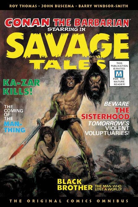 Cover Art for SAVAGE SWORD CONAN ORIGINAL OMNI DIRECT MARKET GN VOL 01 ( MR