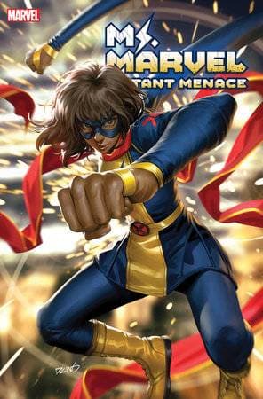 Cover Art for MS MARVEL MUTANT MENACE