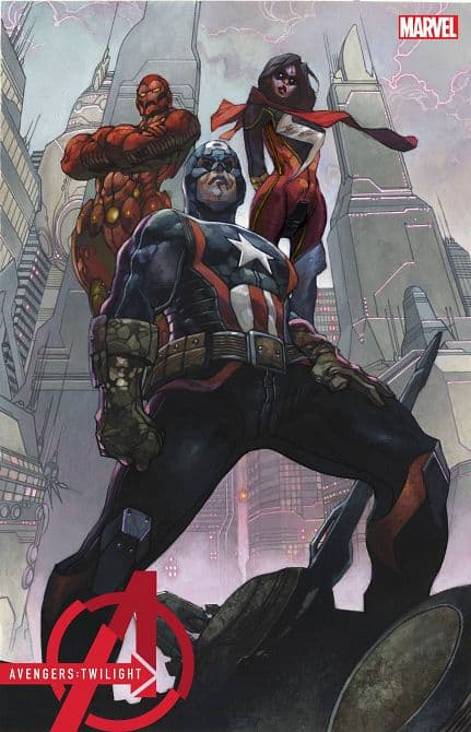 Cover Art for AVENGERS TWILIGHT