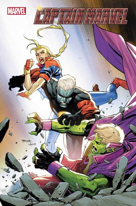 Cover Art for CAPTAIN MARVEL