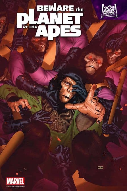 Cover Art for BEWARE THE PLANET OF THE APES