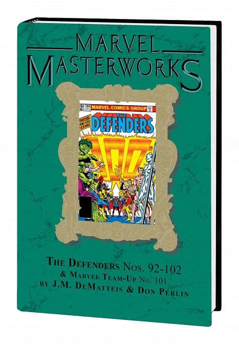 Cover Art for MARVEL MASTERWORKS DEFENDERS HC VOL 09 DM VARIANT