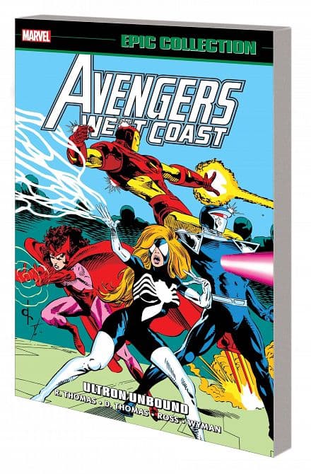 Cover Art for AVENGERS WEST COAST EPIC COLLECTION TP VOL 07 ULTRON UNBOUND
