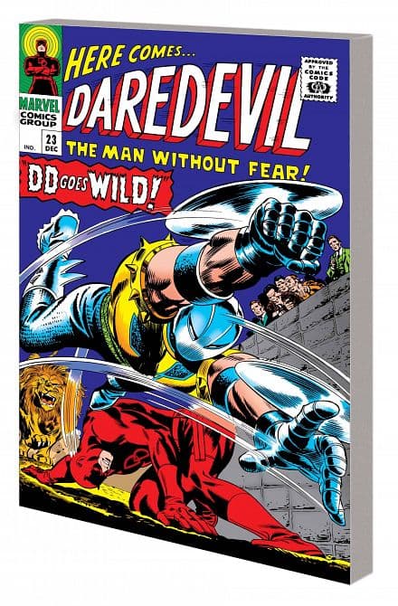 Cover Art for MIGHTY MARVEL MASTERWORKS DAREDEVIL TP VOL 03 UNMASKED DM VARIANT