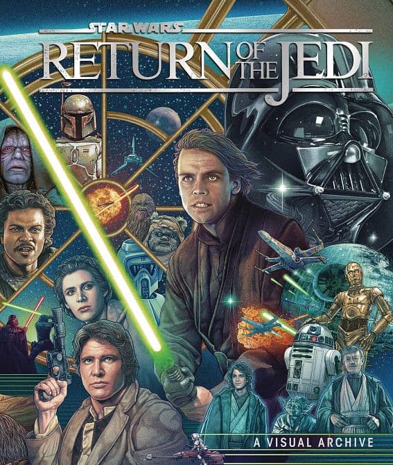 Cover Art for STAR WARS RETURN OF THE JEDI VISUAL ARCHIVE HC