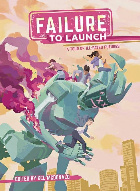 Cover Art for FAILURE TO LAUNCH TOUR OF ILL-FATED FUTURES GN