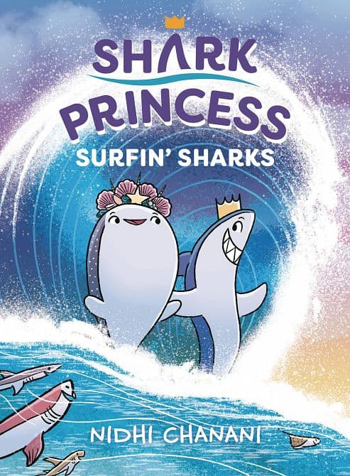 Cover Art for SHARK PRINCESS SURFIN SHARKS HC
