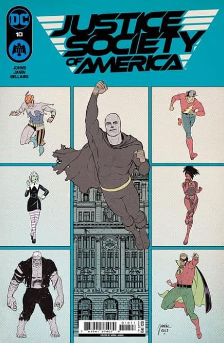 Cover Art for JUSTICE SOCIETY OF AMERICA