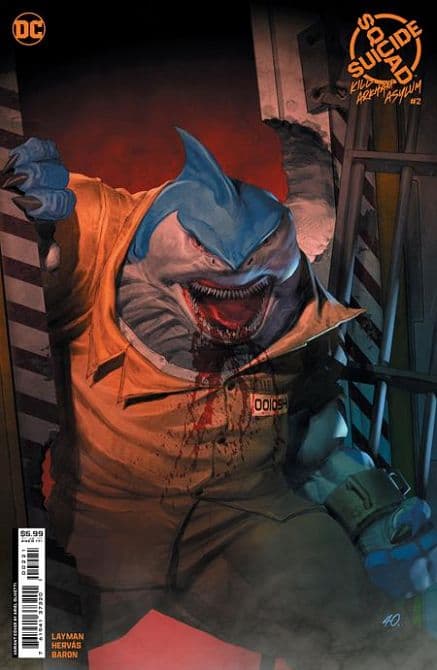 Cover Art for SUICIDE SQUAD KILL ARKHAM ASYLUM