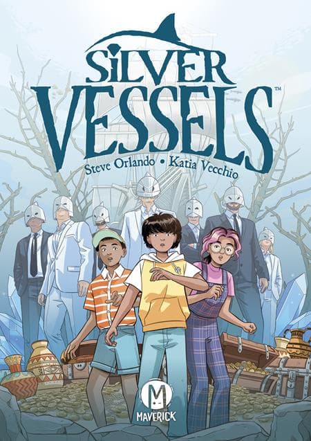 Cover Art for SILVER VESSELS OGN