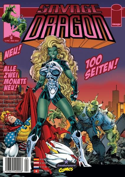 Cover Art for THE SAVAGE DRAGON